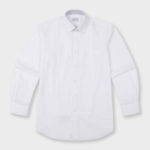 레귤러핏 혼방 솔리드 스트레치 드레스셔츠 화이트 YJ4SBR102WH