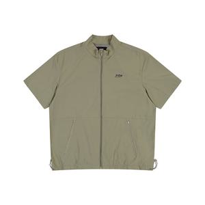 유니)반팔 바람막이 집업 점퍼 AO2WIZ442-LK