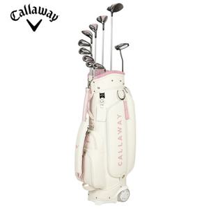 한국캘러웨이골프정품 25년 한정판 레바 풀세트 핑크 (여성용)