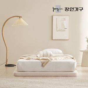 장인가구 도우 부클레 패브릭 무헤드 저상형 호텔 침대 Q+본넬