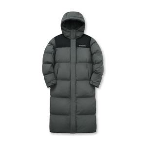 디스커버리패딩 AQS DWDJ8F046-GRD 여성 반슬리 다운 롱패딩