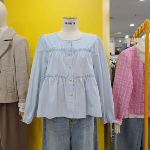 르피타 DP01 캉캉 블라우스 L252UBL405