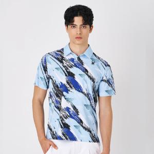 [스파이더] 남성 프로웹쿨 골프 카라 티셔츠 SPKMCNTS303MLBL