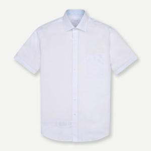 솔리드 도비 모달폴리 쿨맥스 셔츠 화이트 YJEMUR603WH