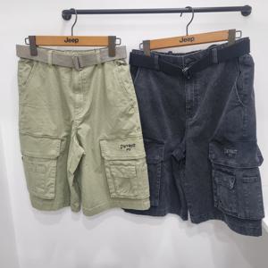 [지프]스노우워싱 와이드 반바지 JQ2PTU872_JK