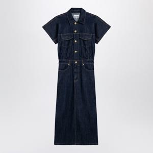 가니 블루 오가닉 데님 원피스 J14396768 077