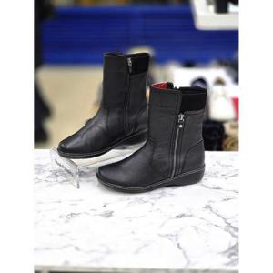 허시파피 세이브존05 여성 4cm논슬립 통굽 미들 부츠 GFDFQ611