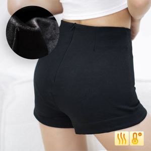힙업 하이웨스트 뒷지퍼 숏팬츠 핫팬츠(기모안감추가)