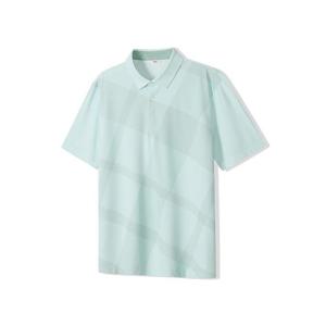 [노티그]여름체크 프린트 카라 티셔츠 민트