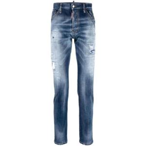 25 FW 디스퀘어드2 디스트레스드 슬림 핏 진 S74LB1257S30664 TP432487832