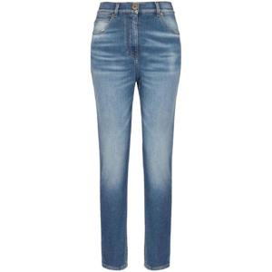 25 FW 발망 로고 장식 슬림 컷 진 BF1MG006DD64 TP432391615