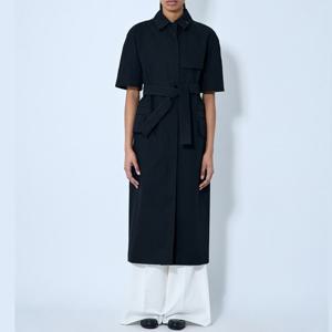 26 SS 막스마라 아가미아 AGAMIA 헤비듀티 트렌치 코트 블랙 2511021193600 003