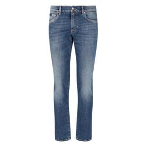 돌체앤가바나 로고 플라크 슬림컷 진 GY07CDG8GW9 S9001 TP934418191