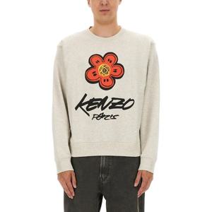 겐조 그레이 코튼 맨투맨 FF65SW2524MC 93