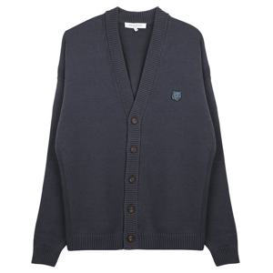 라프리마 메종키츠네 볼드 폭스 헤드 패치 컴포트 가디건 OM00502-KT1099-0076