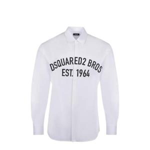Dsquared2 로고 프린트 셔츠 S74DM0917S36275 100 TP944440869
