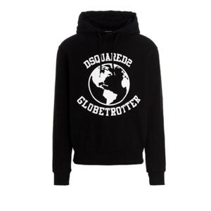 Dsquared2 Globetrotter 로고 프린트 드로스트링 후드티 S74GU0646S25553 900 TP945150986