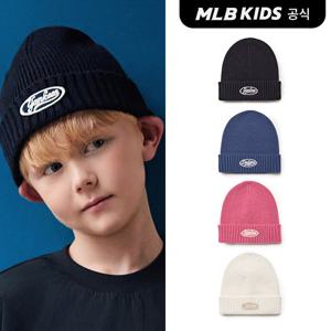 [MLB 키즈] (공식) 홑겹 골지 흘리미 비니 (4color)