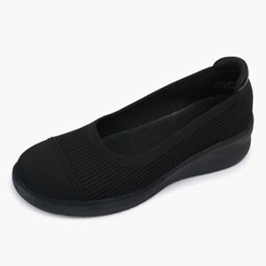 [베어파우(슈즈)]ROWENA 여성 경량 슬립온 키높이 운동화 블랙 K2990152RA-W