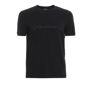 조르지오 아르마니 반팔 티셔츠 6GST56SJP4ZUBSG Dark Blue