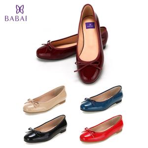 [본사운영] BABARA 바바라 1860 소가죽 플랫_AAA551