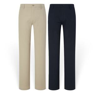 [헤지스][25FW][2컬러 택1] 남성 솔리드 스트레이트핏 팬츠 HZPA5C371