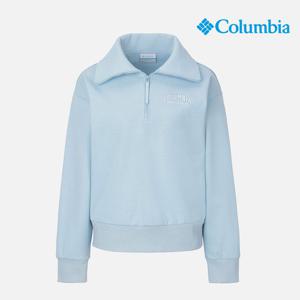 [컬럼비아] 여성 레이크 투 파크 하프 집업_스카이블루 (C41-YL6311)