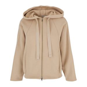 막스마라 오멜리아 드로우스트링 후드 집업 재킷 2521926039600