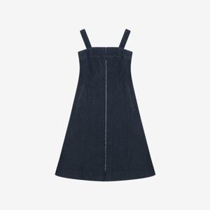 [씨]뒷밴딩 데님 슬리브리스 원피스 SLOKI2509