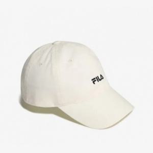 휠라모자 GQT FS3CPG1302X-OWH 리니어 코트 볼캡