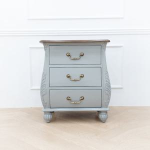 [리체갤러리] 보나끄 빈티지 그레이 3단 협탁