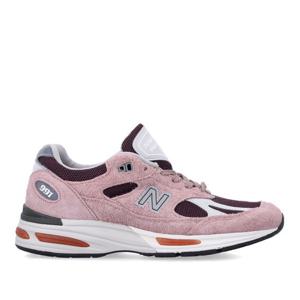 뉴발란스 991 스웨이드 메쉬 로우탑 스니커즈 U991PR2 PINK