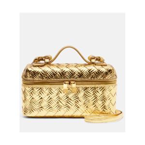 보테가베네타 Bang Bang 메탈릭 레더 배니티 백 P01118348