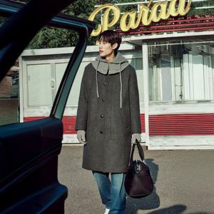 [라코스테공식] 남성 울 캐시미어 발마칸 코트 BH512E-55N 050