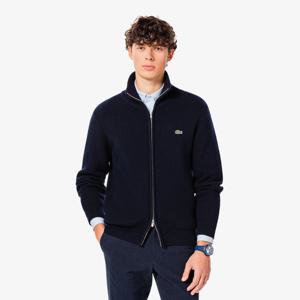 [라코스테공식] 남성 립조직 풀집업 가디건 AH155E-55N 166