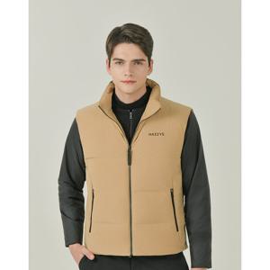 헤지스 골프 25FW 베이지 남성 3 in 1 경량 구스 다운 점퍼 HUJU5D751I2