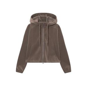 휠라  여성 기모 벨로아 코듀로이 후드 집업 FS254FT02F004-217