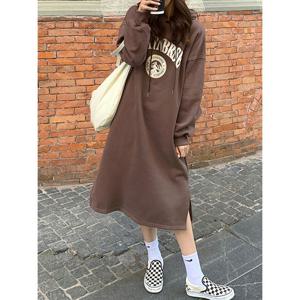 [베나프]클레이 후드 롱원피스_BJ3OP004