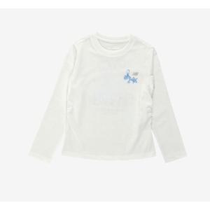 뉴발란스 KIDS NBgC 걸스 키링 슬림핏 셔링 긴팔티 B1 NK9BF4801G 39