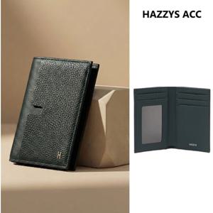 [H-아이덴티티] 그린 소가죽 중지갑HJWA6E061E3