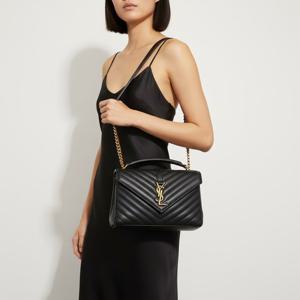 생로랑 모노그램 콜리지 사첼 체인 여성 숄더백 600279 BRM07 1000