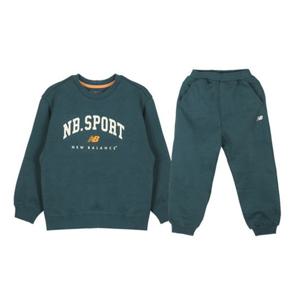 [뉴발란스]뉴발란스 키즈 로고 기모 스웻셋업 NK9YFB411U-BS 트