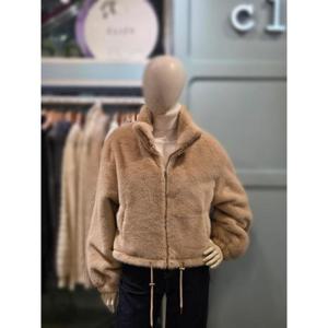 클리지 세이브존03 클리지 페이크퍼 집업점퍼 AGCP9WJP02A