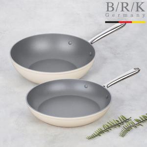 [BRK] 에볼루션 풀 인덕션 후라이팬 2종세트(28cm+WOK28cm)