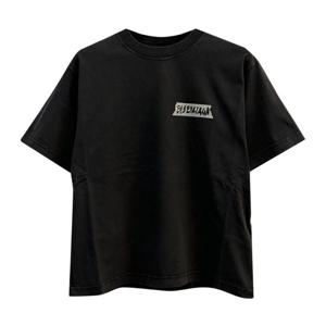 발렌시아가 로고 디테일 크루넥 반팔 티셔츠 850990 TTVL61041