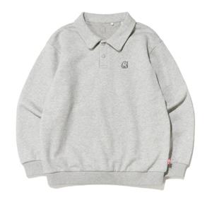 노르디스크 키즈 폴로 버튼넥 맨투맨 BB OXU23222 MH W3