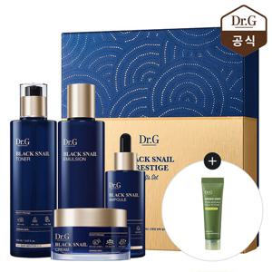 닥터지 블랙 스네일 프레스티지 4종 풀 기초 세트 (증)레드 블레미쉬 쿨 마스크