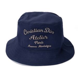 (명품) 디올 아뜰리에 로고 자수 배색 버킷햇 033C