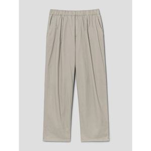 (456121CMFA) [에잇세컨즈] 코튼 레이온 세미와이드핏 밴딩 팬츠  베이지