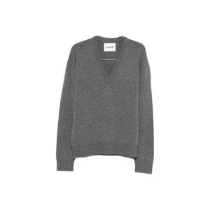 질샌더 V넥 스웨터 J21GP0182J14818